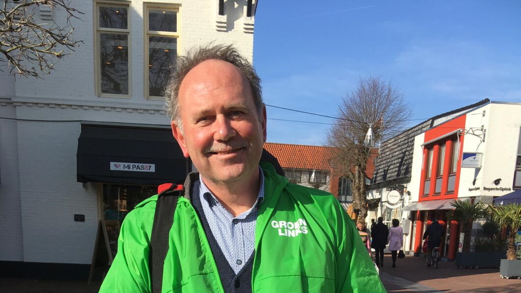 Henry op de Markt in Wijchen.